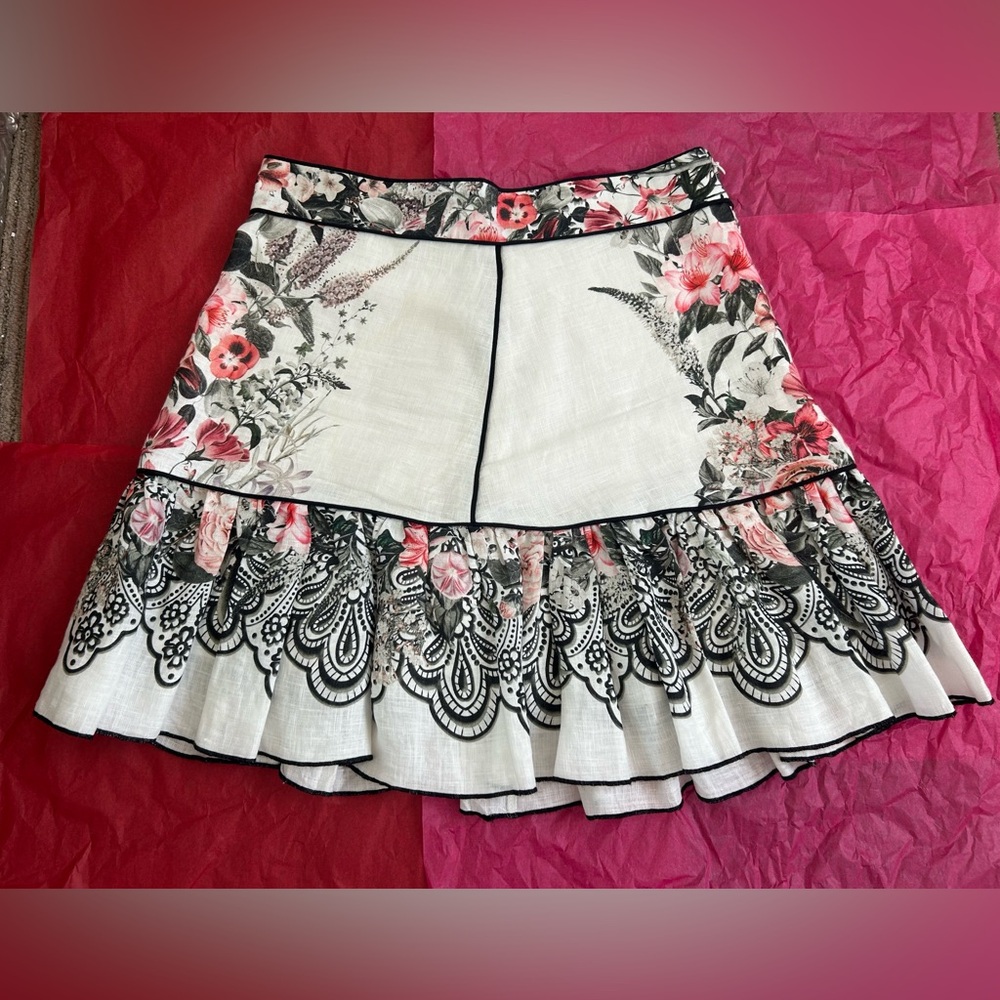 Linen skirt